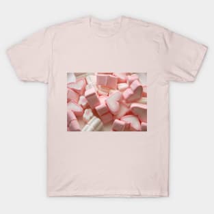 Pastel Pink Hearts for Valentine's Day T-Shirt